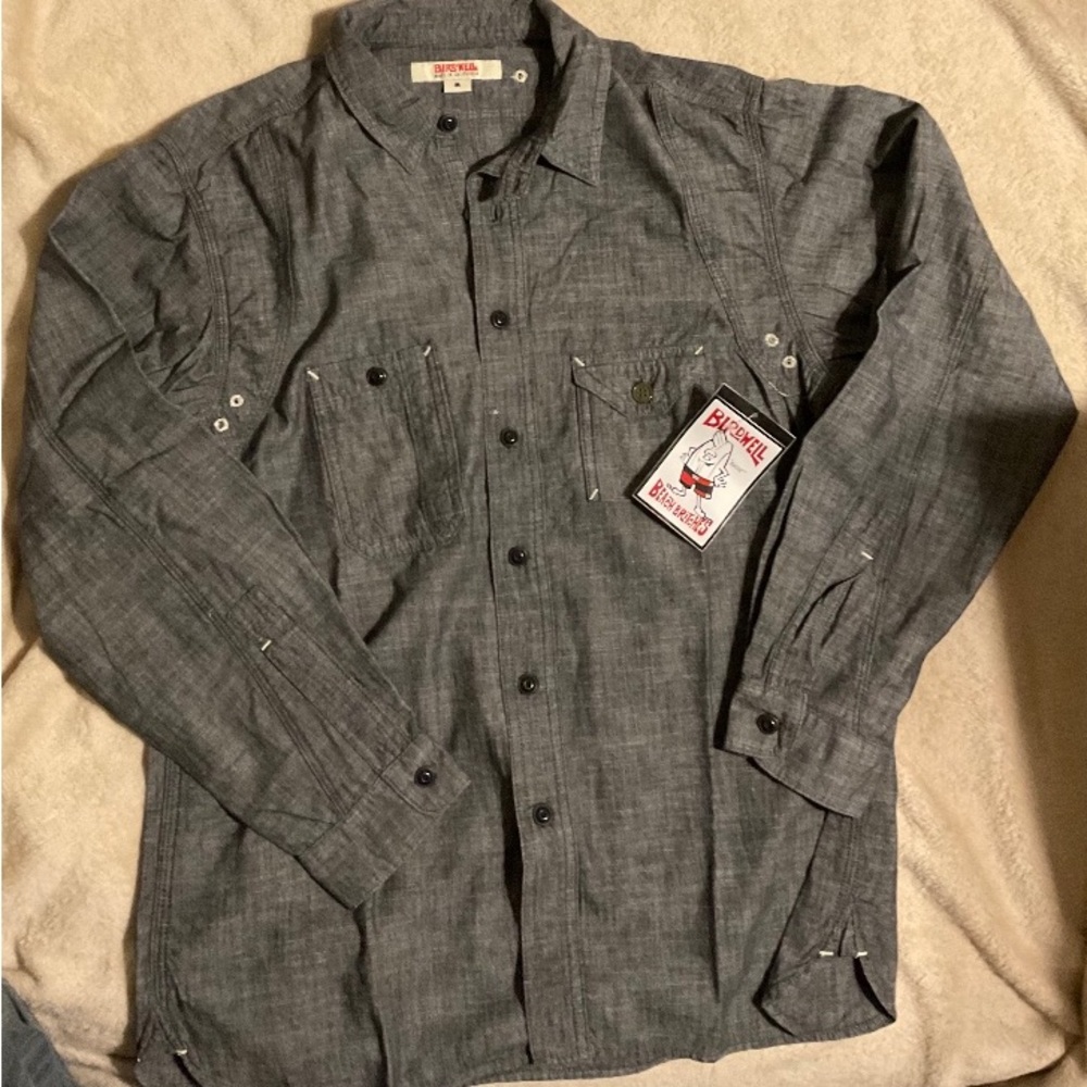 Birdwell chambray utility shirt